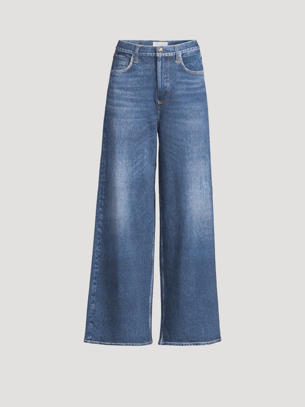Rag & Bone Miramar Sofie Terry Wide-Leg Jeans - size 30 NWT